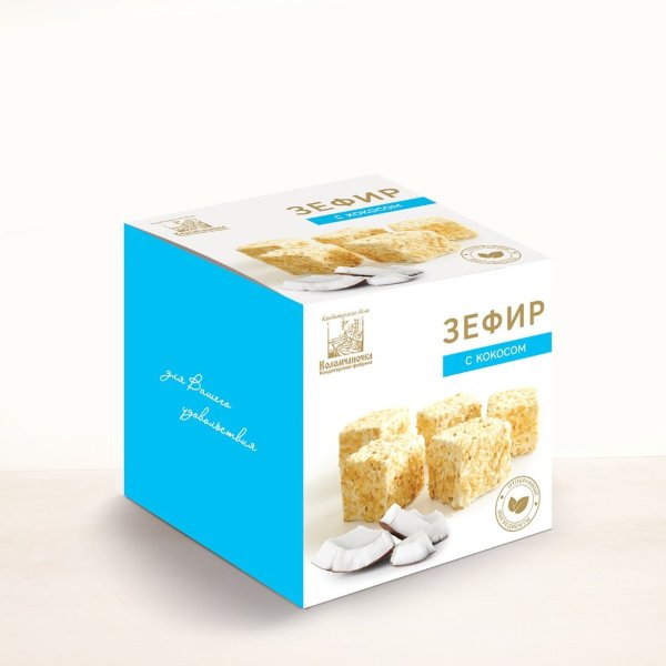 №2 Зефир с кокосом 180г  в Ельце