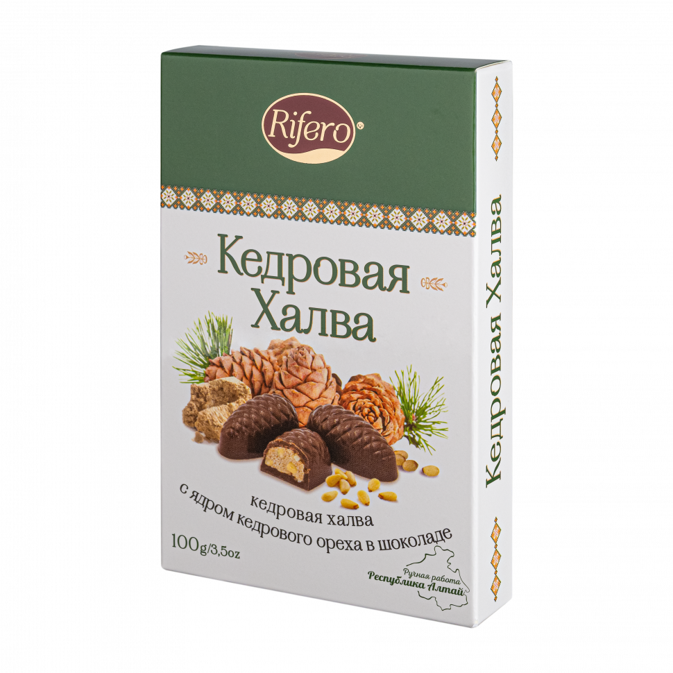  Риф и ко Конфеты "Кедровая халва" 100г   в Ельце