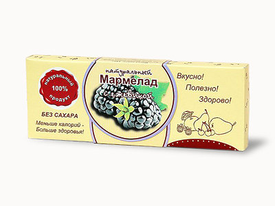  Мармелад натуральный "Ежевика" 140г в Ельце
