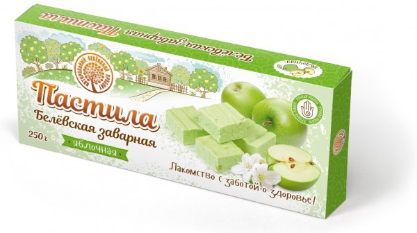 №1 Заварная пастила "Яблочная" 250г  в Ельце