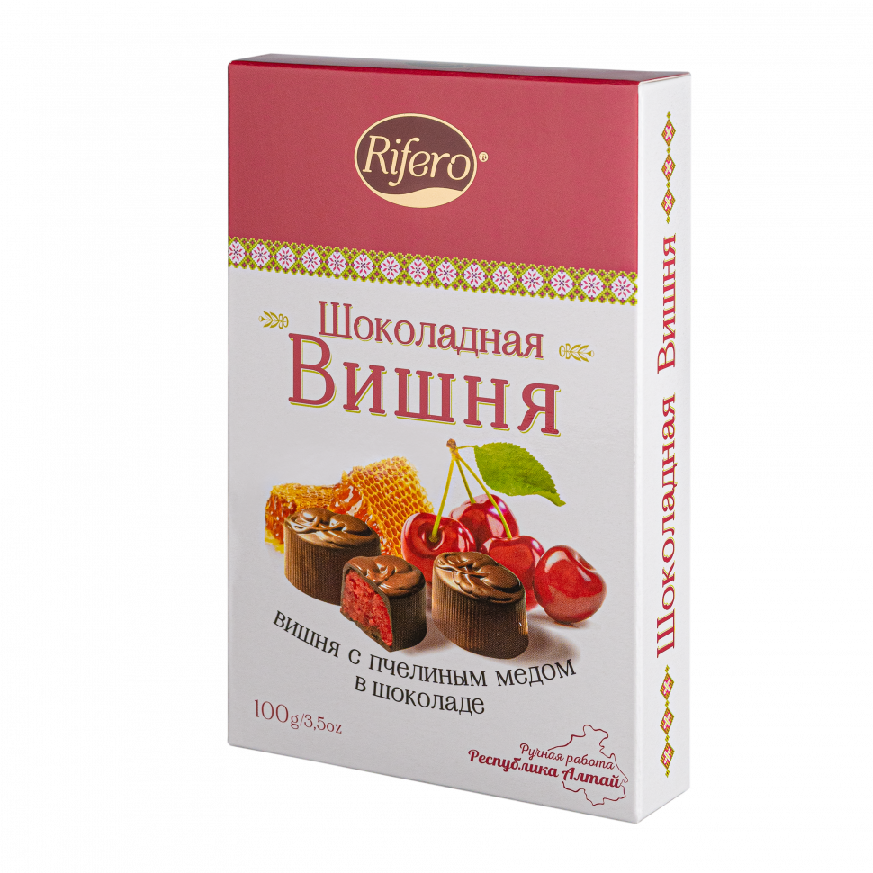 Риф и ко Конфеты "Шоколадная ВИШНЯ" 100г  в Ельце