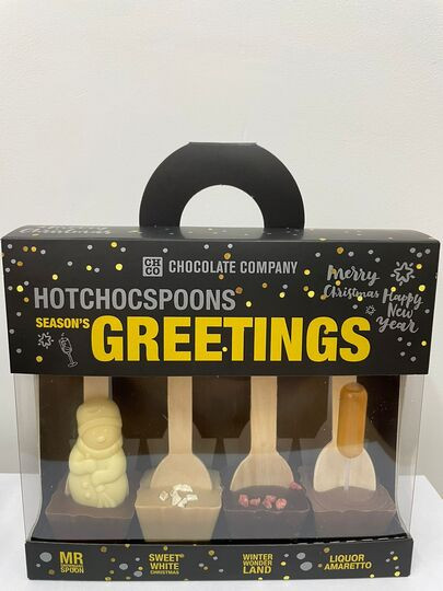  TM LORD Набор шоколадных ложек «SEASON`S GREETINGS» (4 ложки по 50 гр), 200гр в Ельце