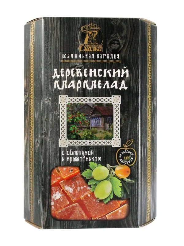 №2 Мармелад деревенский "С крыжовником и облепихой" 300г в Ельце