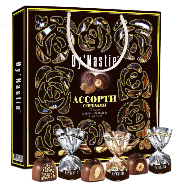 №3 Династия Сумка Конфеты "Классик", 210г      в Ельце